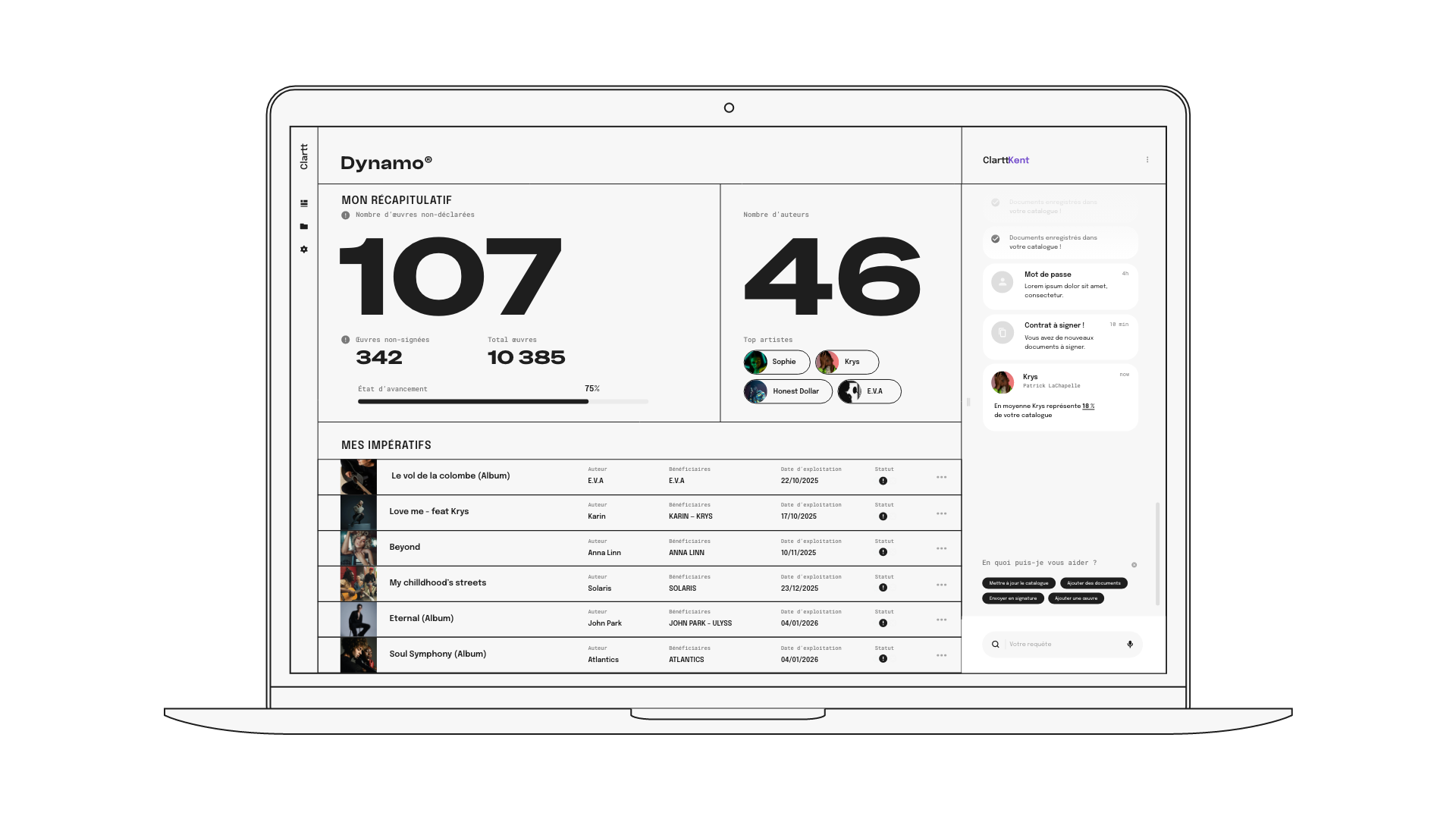 Clartt Dashboard